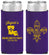 Personalized Bachelorette Slim Can Coolers - Mardi Gras | 60062