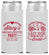 Personalized Bachelorette Slim Can Coolers - Last Ride Before Bride | 60093
