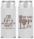 Personalized Bachelorette Slim Can Coolers - The Last Night Out | 60097