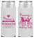 Personalized Bachelorette Slim Can Coolers - Raising A Little Hell | 60103