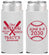 Personalized Bachelorette Slim Can Coolers - Final Swing Before Ring | 60109