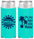 Personalized Bachelorette Slim Can Coolers - Sun Sand Drink Hand | 60114