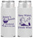 Personalized Bachelorette Slim Can Coolers - Save Water Drink Wine | 60120