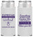 Personalized Bachelorette Slim Can Coolers - Something Borrowed | 60130