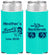 Personalized Bachelorette Slim Can Coolers - Beach | 60135