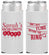 Personalized Bachelorette Slim Can Coolers - Last Fling Before Rings | 60140