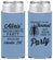 Personalized Bachelorette Slim Can Coolers - Formal Party | 60145