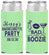 Personalized Bachelorette Slim Can Coolers - Bad And Boozie | 60156