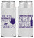 Personalized Bachelorette Slim Can Coolers - Night Never Remember | 60160
