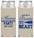 Personalized Bachelorette Slim Can Coolers - Beauty Beast | 60161