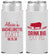 Personalized Bachelorette Slim Can Coolers - Drink Big Eat Pig | 60169