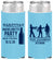 Personalized Bachelorette Slim Can Coolers - Zombie | 60173