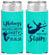 Personalized Bachelorette Slim Can Coolers - Mermaid | 60175