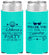Personalized Bachelorette Slim Can Coolers - Beach | 60177