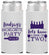 Personalized Bachelorette Slim Can Coolers - Wine Drink Or Two | 60178