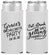 Personalized Bachelorette Slim Can Coolers - Eat Drink Getting Married | 60181
