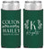 Personalized Wedding Slim Can Coolers - Monogram | 800