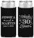 Personalized Anniversary Slim Can Coolers - Cheers To 30 Years | 80003