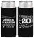 Personalized Anniversary Slim Can Coolers - Cheers To 20 Years | 80011