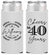 Personalized Anniversary Slim Can Coolers - Cheers To 40 Years | 80015