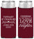 Personalized Anniversary Slim Can Coolers - Cheers To 45 Years | 80016