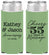 Personalized Anniversary Slim Can Coolers - Cheers To 55 Years | 80018