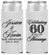 Personalized Anniversary Slim Can Coolers - 60 Years Of Marriage | 80039