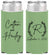 Personalized Wedding Slim Can Coolers - Monogram | 803