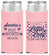 Personalized Baby Shower Slim Can Coolers - Sweet Little Lady | 90024