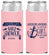 Personalized Baby Shower Slim Can Coolers - Anchors Aweigh Little Girl | 90056