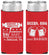 Personalized Baby Shower Slim Can Coolers - Beers Bbq Babies | 90060
