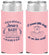 Personalized Baby Shower Slim Can Coolers - Sweet Little Lady | 90061