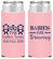 Personalized Baby Shower Slim Can Coolers - Twins Baby Monkeys | 90068