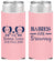 Personalized Baby Shower Slim Can Coolers - Twins Baby Elephant | 90071