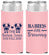 Personalized Baby Shower Slim Can Coolers - Twins Baby Cows | 90072