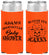 Personalized Baby Shower Slim Can Coolers - So Cute Halloween | 90088