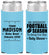 Personalized Baby Shower Slim Can Coolers - Football | 90091