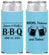 Personalized Baby Shower Slim Can Coolers - Beers Bbq Babies | 90111