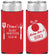 Personalized Baby Shower Slim Can Coolers - Beers Bbq Babies | 90114
