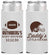 Personalized Baby Shower Slim Can Coolers - Football Little Kicker | 90139
