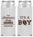 Personalized Baby Shower Slim Can Coolers - Football | 90142