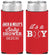 Personalized Baby Shower Slim Can Coolers - Baseball Its A Boy | 90143