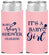 Personalized Baby Shower Slim Can Coolers - Baby Girl | 90171