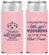 Personalized Baby Shower Slim Can Coolers - Little Girls Best Friend | 90173