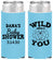 Personalized Baby Shower Slim Can Coolers - Lion Wild About You | 90186