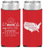 Personalized Baby Shower Slim Can Coolers - Red White Blue | 90197