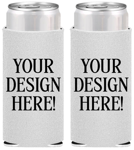 Slim Can Coolers - Design Your Own