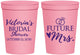Personalized Bridal Shower 16 oz Stadium Cups - Future Mrs | 100012