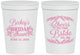 Personalized Bridal Shower 16 oz Stadium Cups - Cheers To The Bride | 100019