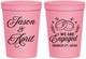 Personalized Engagement 16 oz Stadium Cups - We Are Engaged | 10003